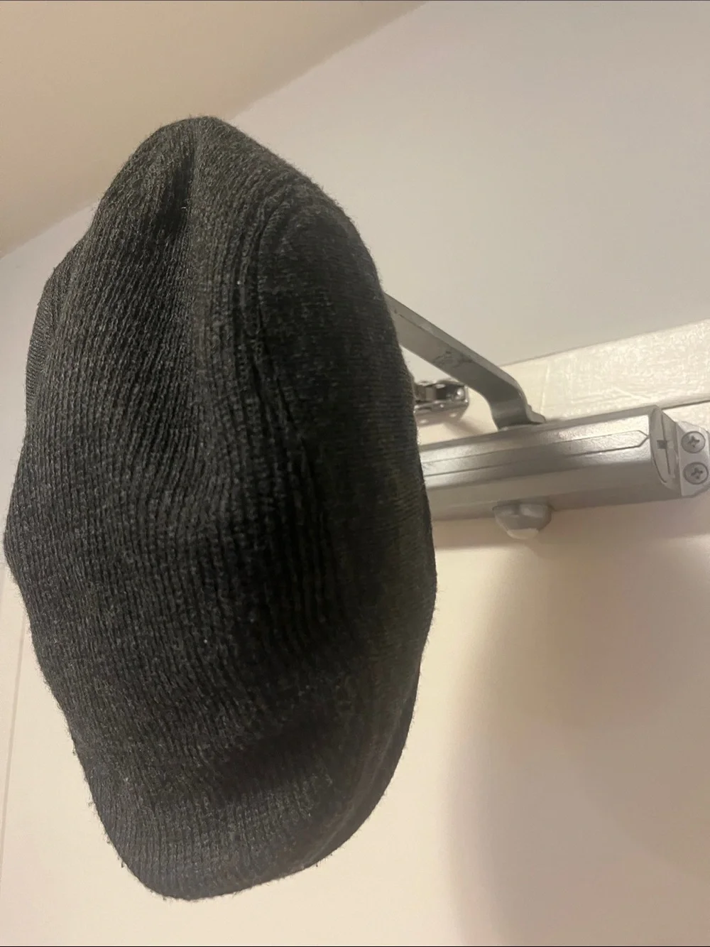 Levi's Black and Gray Knit Cap
